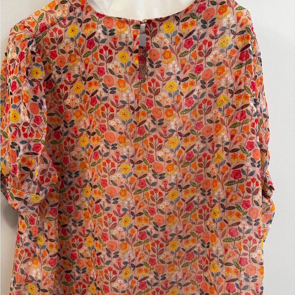 Floral Patterned Blouse - image 4